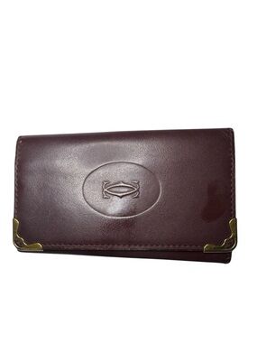 Cartier Must Leather Line 6 Key Holder/Case.